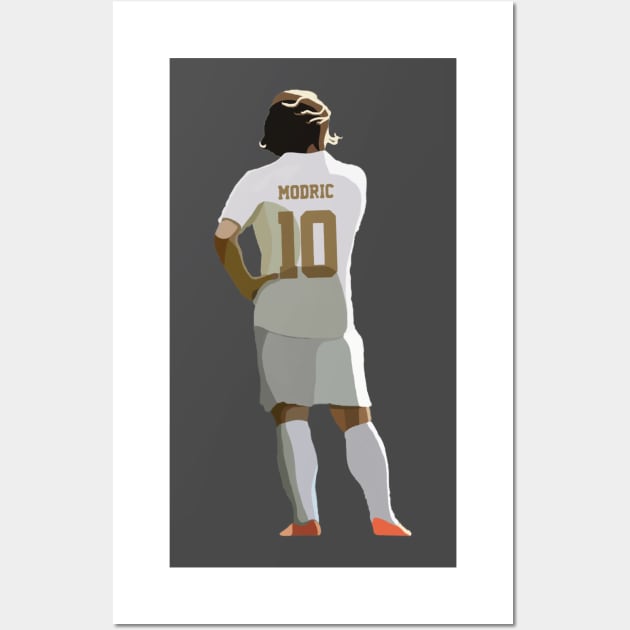 Real Madrid's Luka Modric Wall Art by Webbed Toe Design's